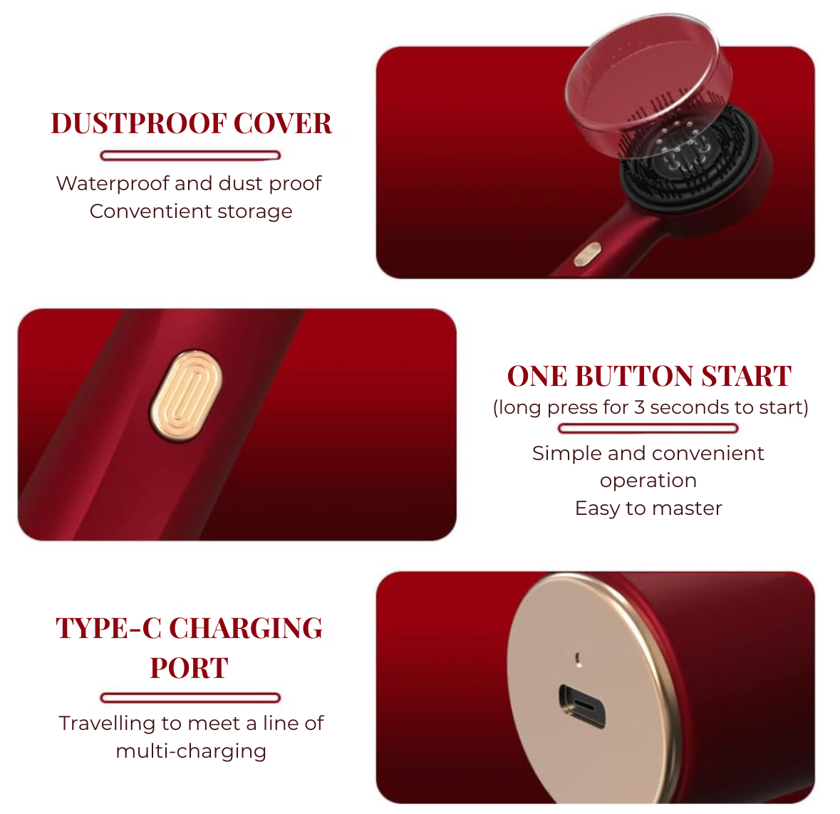 Levaana LED Electric Scalp Massager